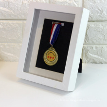 5*7 inch medal frame Single Medal Awards Display Case Box Frame Shadow box